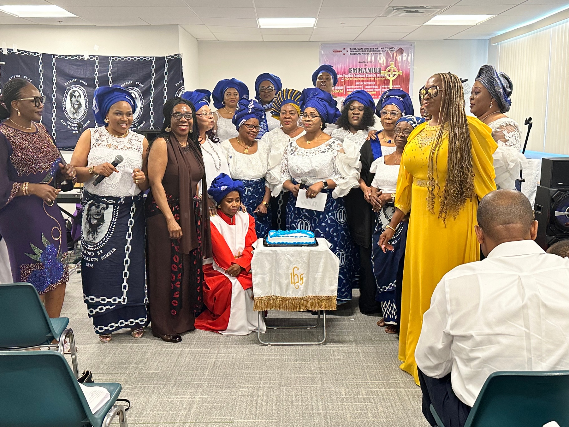 Group portrait of the women's ministry on Mother's Sunday, 14 May 2023
